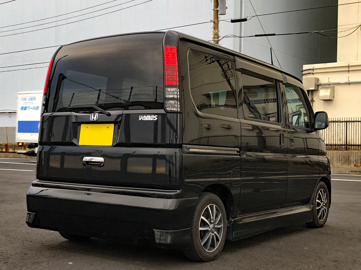 ♦バモス M H21年式♦ 【フルエアロ】【革調シートカバー】【ワンセグTV】【TVキャンセラー】【ETC】の画像3