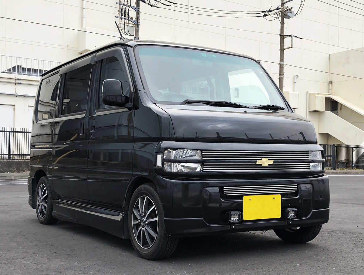 ♦バモス M H21年式♦ 【フルエアロ】【革調シートカバー】【ワンセグTV】【TVキャンセラー】【ETC】の画像1