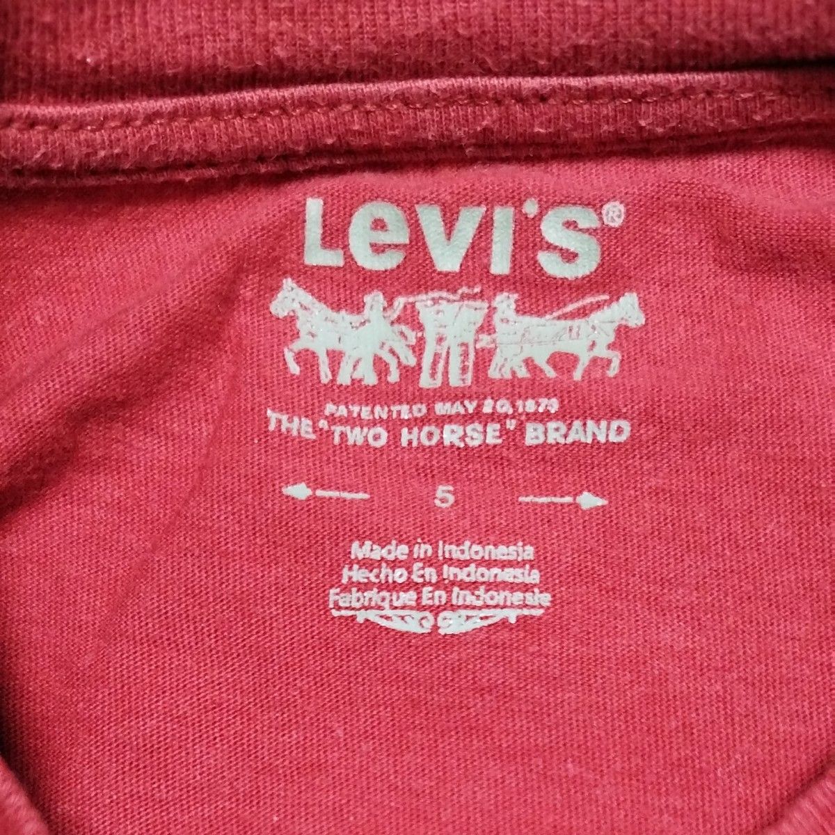 Levi's リーバイス キッズ服 キッズTシャツ 子供服 110 サイズ 5歳表記 tシャツ 子供tシャツ ボーイズ ガールズ
