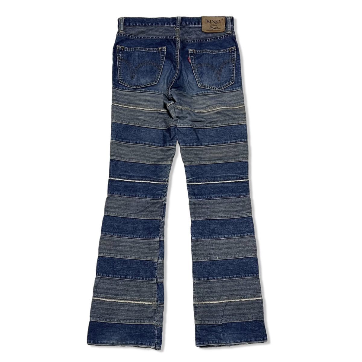 90s 初期hysterical glamor patchwork denim camping.com