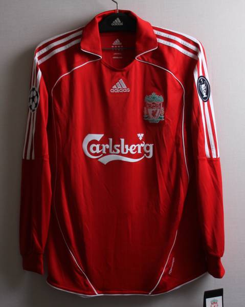 07-08リバプール Liverpool FC(H)#9 トレース TORRES UEFA CL 長袖選手