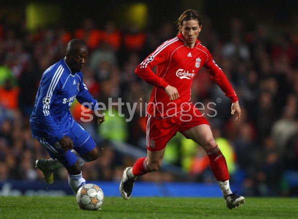 07-08リバプール Liverpool FC(H)#9 トレース TORRES UEFA CL 長袖選手
