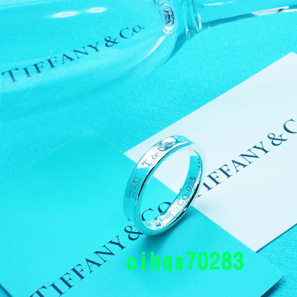 ♪即決♪新品　未使用 TIFFANY &Co. ティファニー1837ナローリング12号 _画像4