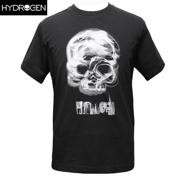 ハイドロゲン Tシャツ メンズ 半袖 ティーシャツ カットソー サイズM HYDROGEN 320606 007 新品