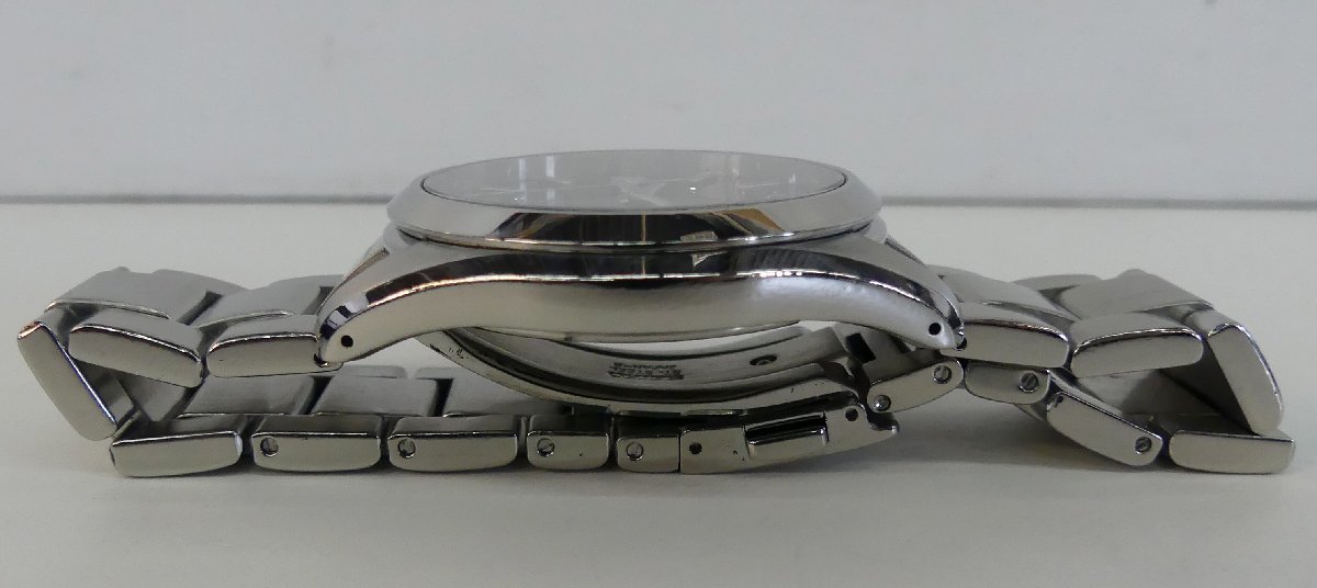 ☆GRAND SEIKO グランドセイコー メンズ 腕時計 クォーツ デイト 9F82-0AF0【SBGV223】研磨仕上げ済 used☆_画像3