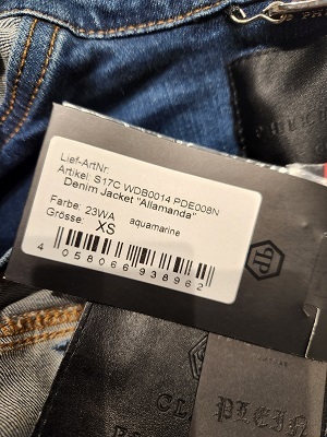 フィリッププレイン　Gジャケット　XSサイズ　未使用　【８７３２－９】 - 8