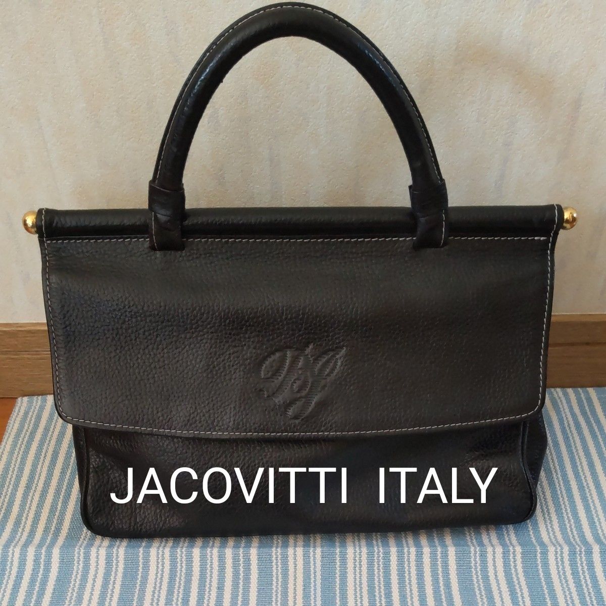 JACOVITTI ITALY ハンドバッグ 黒|Yahoo!フリマ(旧PayPayフリマ) JACOVITTI ITALY ハンドバッグ 黒|Yahoo!フリマ(旧PayPayフリマ)