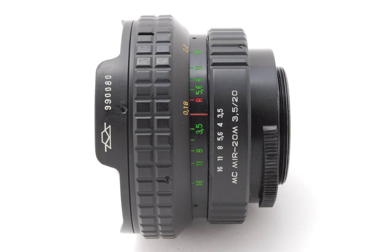 ZENIT ゼニット MC MIR-20M 3.5/20 20mm F3.5 カメラレンズ 単焦点