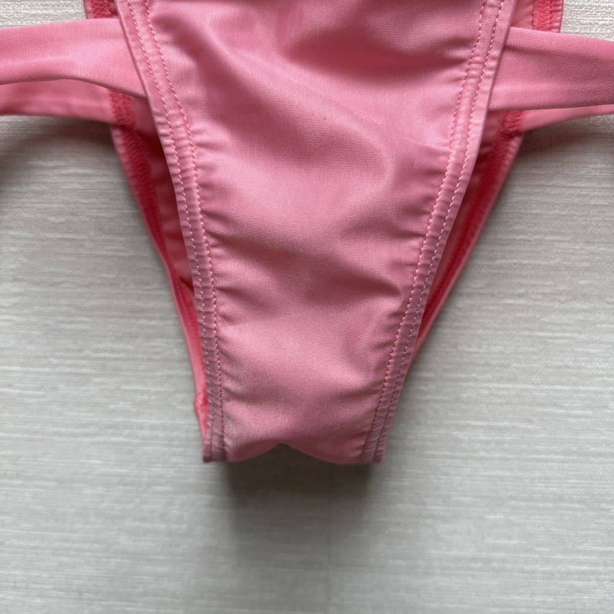 PHARFAITE parfait to.. купальный костюм с высоким воротником жнец - полный задний розовый S размер 