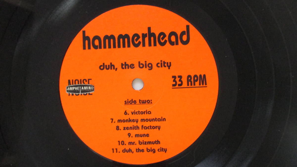 LP-E9□Hammerhead Duh,The Big 012 City ARR69 独盤□ ロック