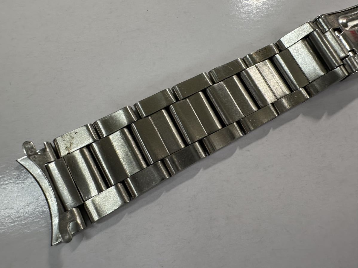 オメガ ラグ幅18mm用 ステンレスベルト 1168 FF605 OMEGA vintage stainless steel bracelet 192-1_画像5
