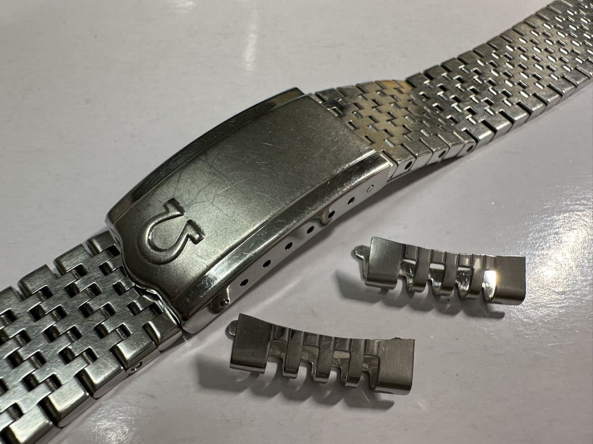 オメガ 2054 FF570 ステンレスベルト OMEGA vintage stainless steel bracelet 148-1