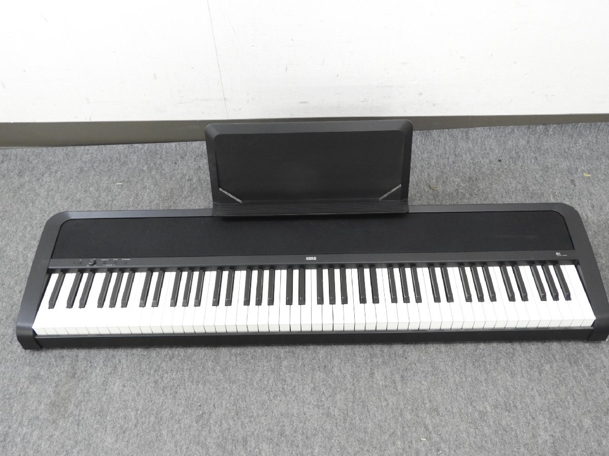 ヤフオク! - ☆ KORG コルグ B1 電子ピアノ 2017年製 ☆中...