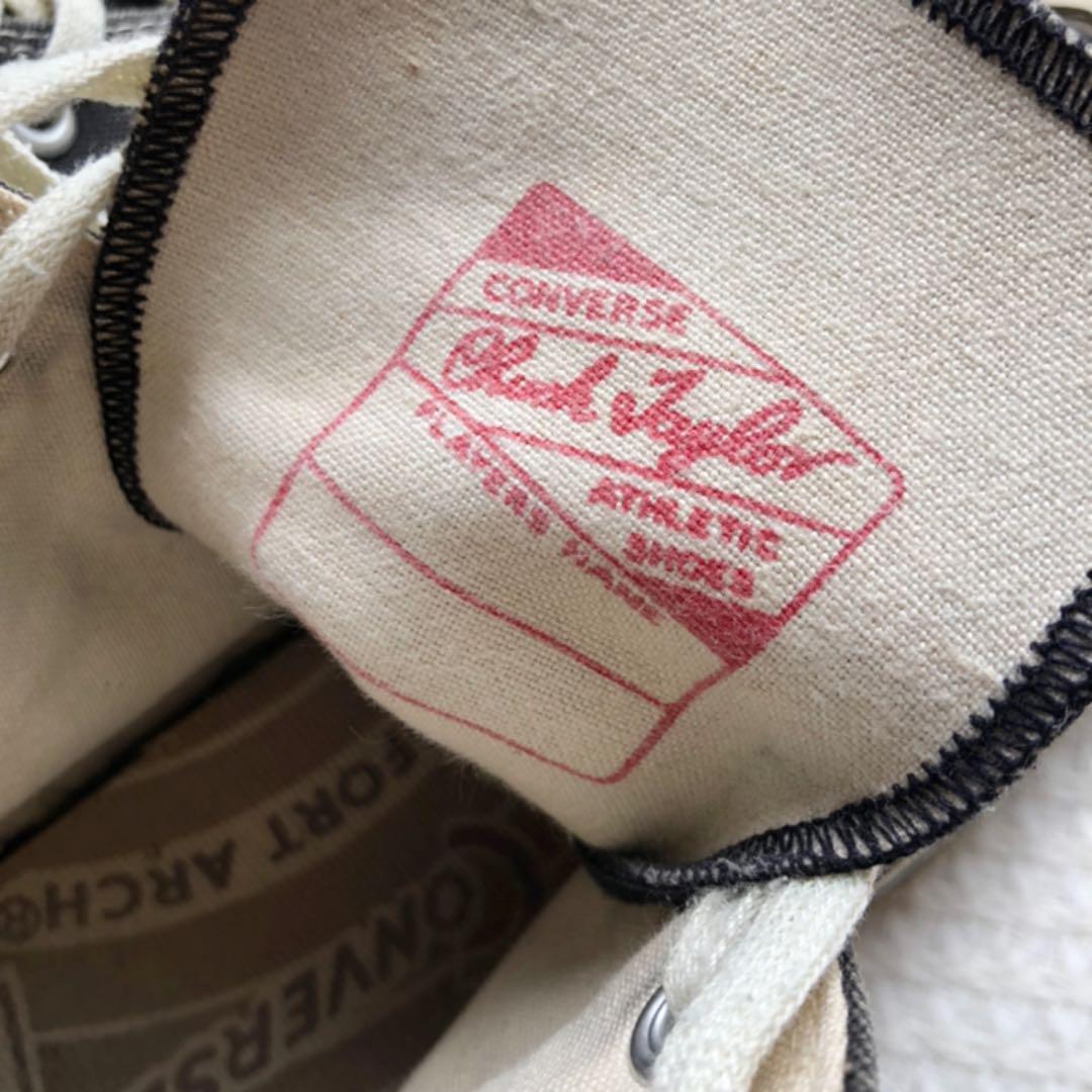 US12】 60S USA製 ヴィンテージ コンバース 三ツ星 チャック US12】 60S USA製 ヴィンテージ コンバース 三ツ星 チャック