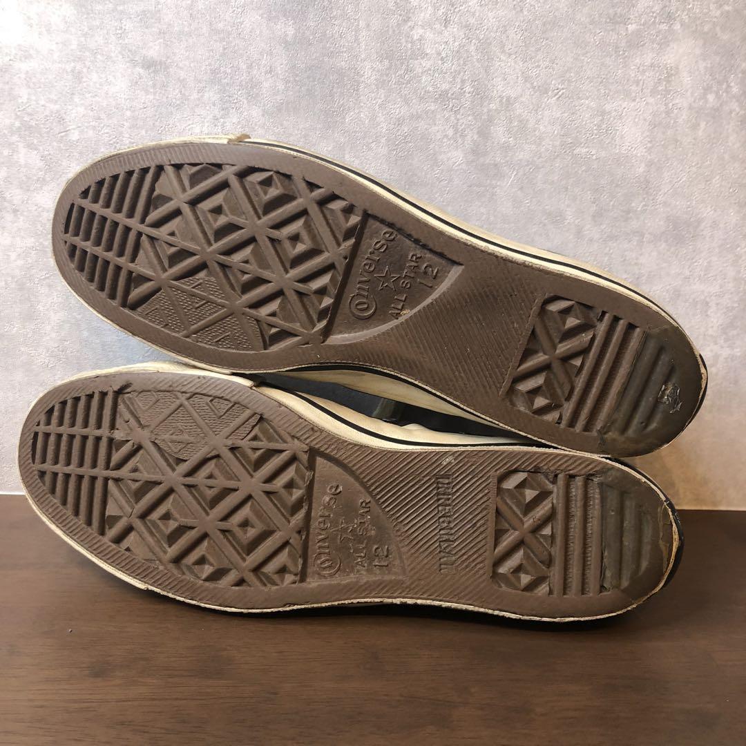 US12】 60S USA製 ヴィンテージ コンバース 三ツ星 チャック US12】 60S USA製 ヴィンテージ コンバース 三ツ星 チャック