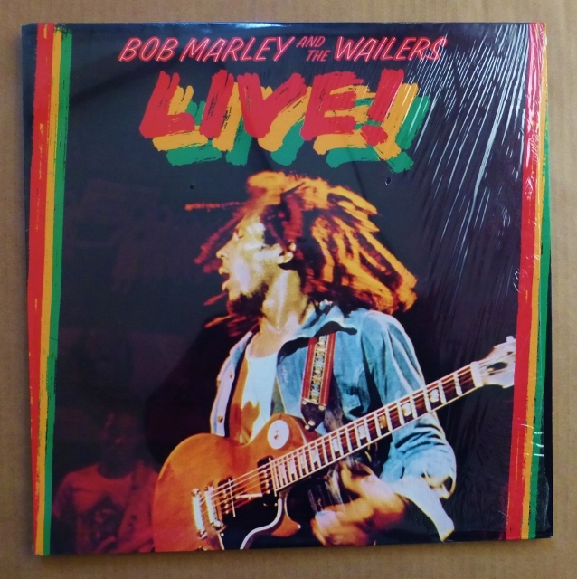 BOB MARLEY「LIVE」米ORIG [初回ILPS規格黒ISLAND] シュリンク美品