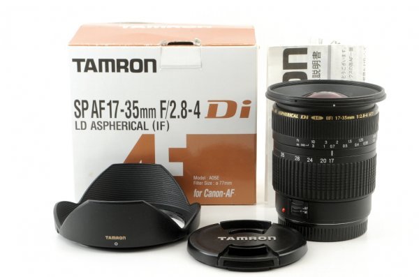 広角 キャノン用TAMRON 17-35mm F2.8-4 Di A05 | www.psychologiesport.fr