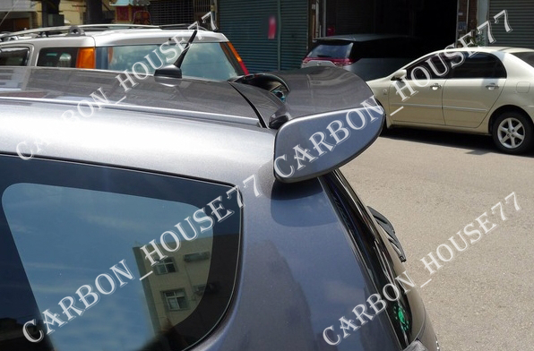 *HONDA Fit 2 generation GE6/7/8/9 type *GP1/2/3/4 type rear Wing spoiler ABS made M type not yet painting 2007-2013*.