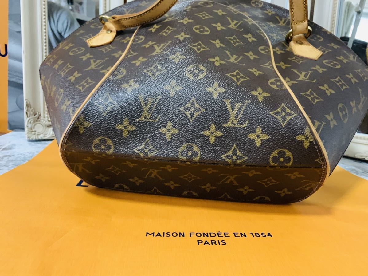 美品 正規品 ルイ・ヴィトン Louis Vuitton エリプス ショッピング 肩掛け トートバッグ ショルダーバッグ モノグラム ブラウン M51128 の画像5