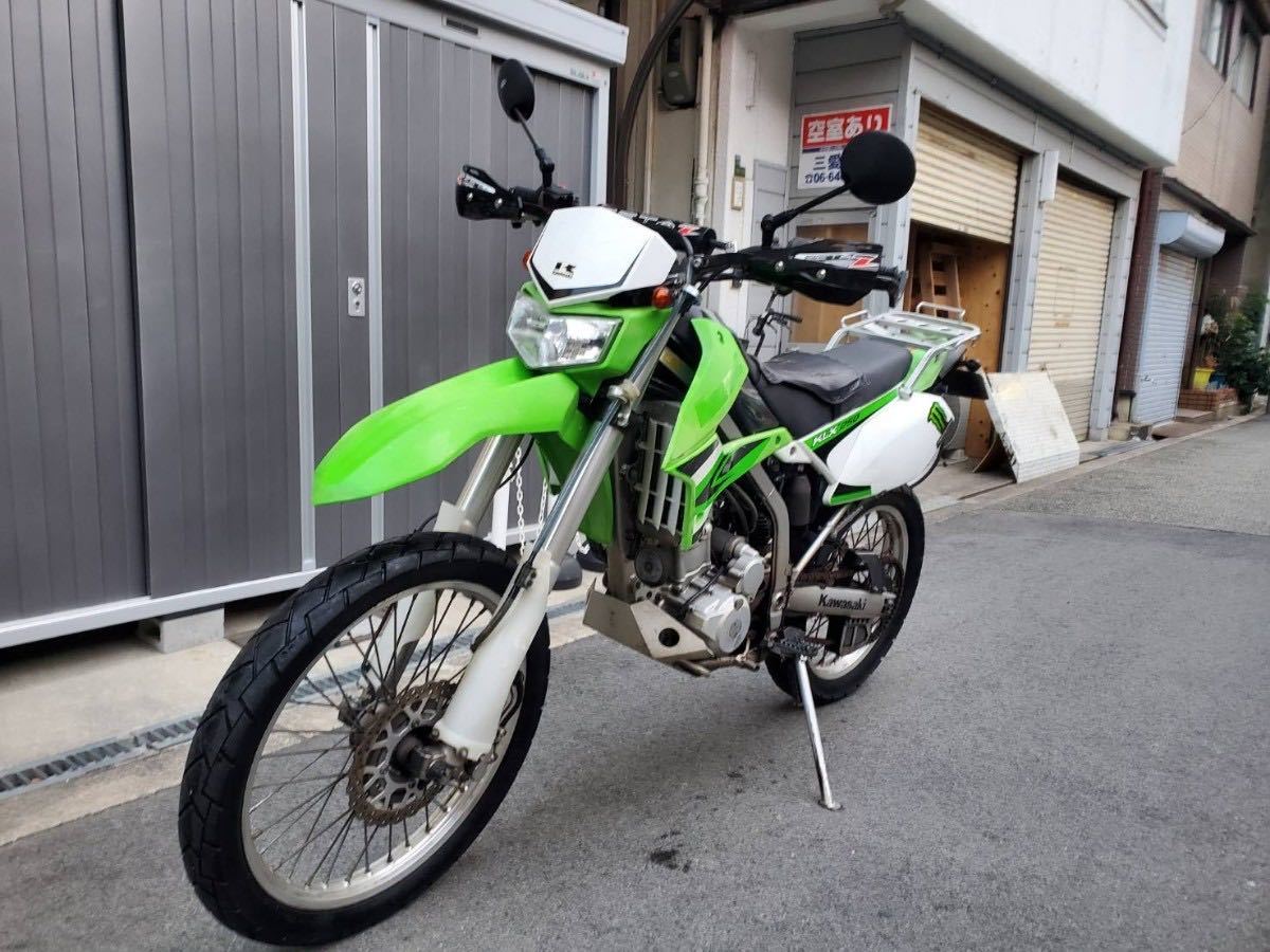 落札代金のみ☆1円スタート☆1スタ☆KLX250☆LX250S☆カワサキ☆バッテリー新品☆好調☆全国配送ok☆大阪市より_画像3