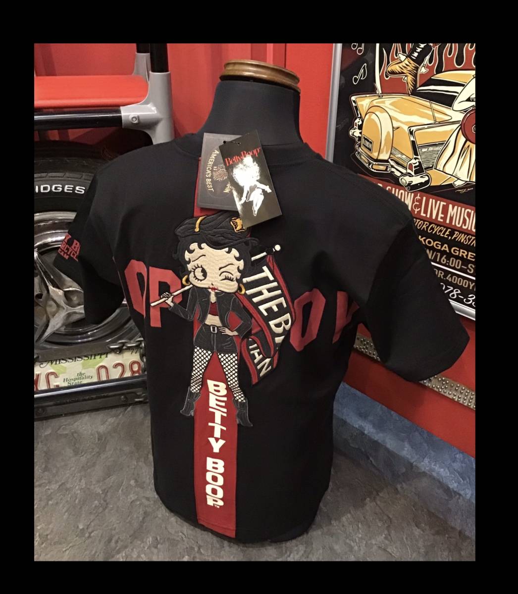 手数料安い ベティブープ☆新品☆2312☆Tシャツ【Mサイズ】黒