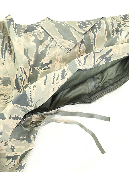 古着 10s 米軍 USAF APECS タイガー ストライプ カモ 迷彩 Gen3 GORE-TEX ゴア パーカー M-L_画像8
