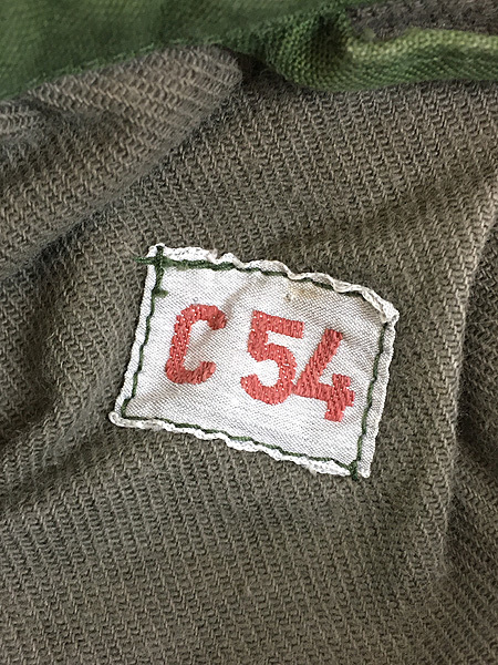 古着 60-70s スウェーデン軍 M-59 ミリタリー フィールド ジャケット C54_画像9