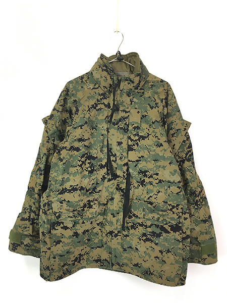 古着 00s 米軍 USMC APECS MARPAT デザート デジタル カモ 迷彩 GORE-TEX ゴア パーカー M-R_画像1