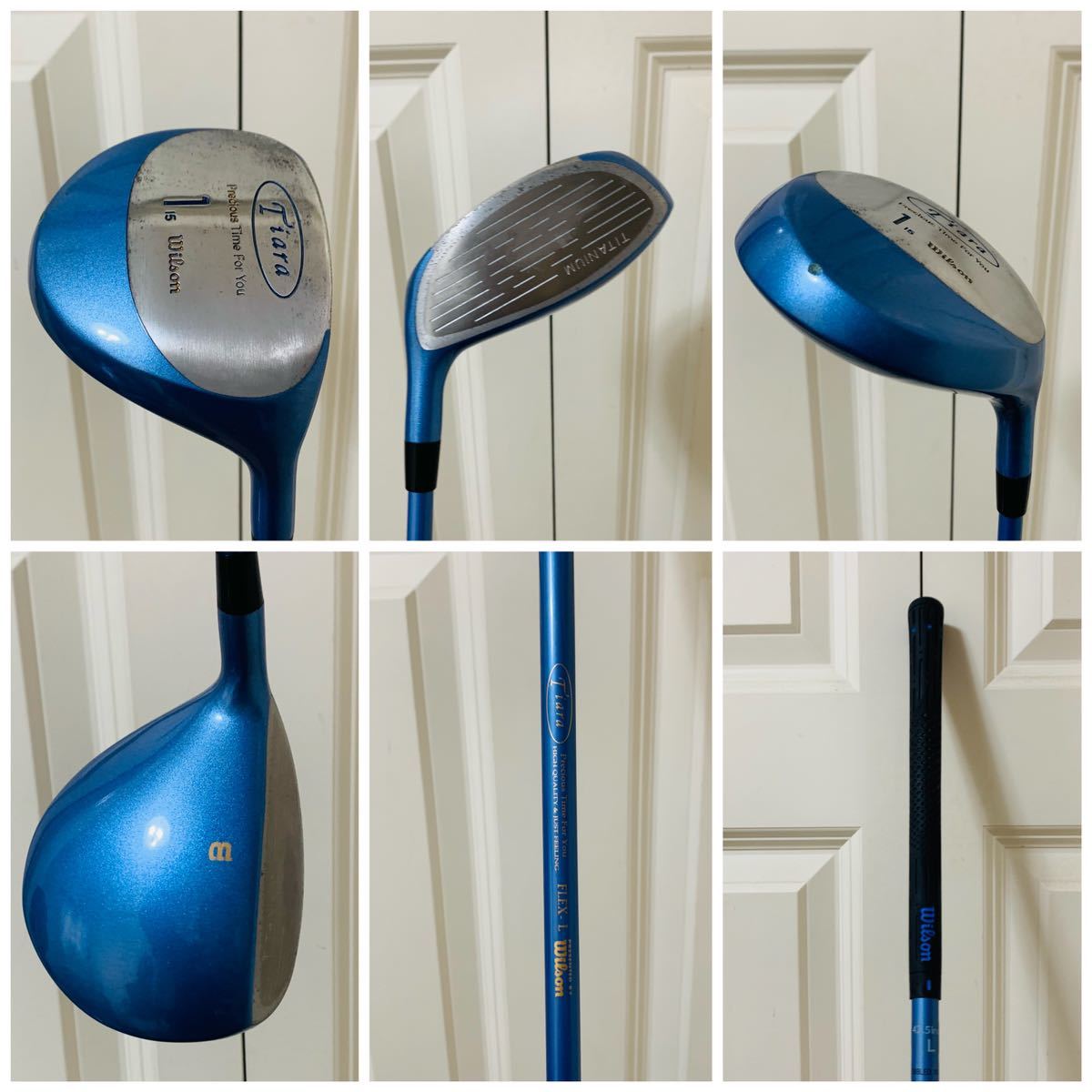 4649 キャディバッグ付 ゴルフクラブ 豪華 バッグ未使用品 Callaway レディース ゴルフクラブ キャロウェイ solaire ソレイユ Wilson レディース ウィルソン キャディバック