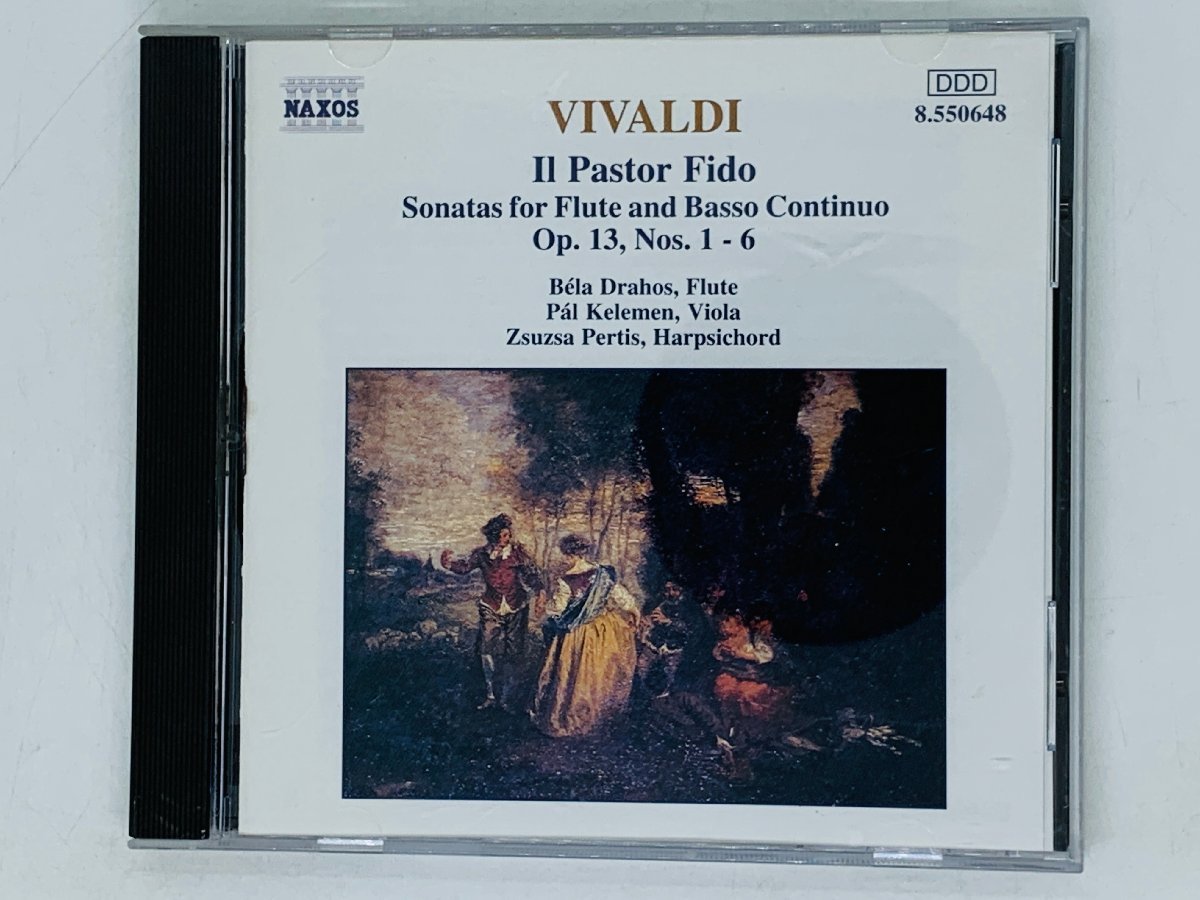 即決CD VIVALDI II Pastor Fido / Zsuzsa Pertis Harpsichord / NAXOS X10_画像1