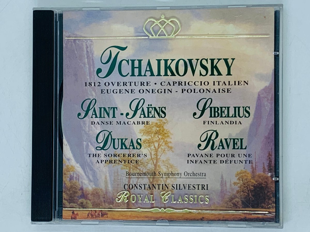 即決CD TCHAIKOVSKY ROYAL CLASSICS / SAINT JAENS , RAVEL , DUKAS / クラシック アルバム G03_画像1