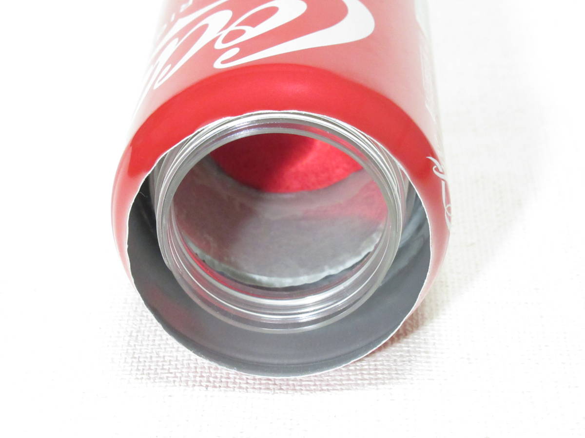 ハンドメイド コカ・コーラ(350ml缶) スタッシュ缶/セーフ缶/フェイク缶/貴重品 隠し金庫/セーフティーボックス/小物入/Stash Can Tin_画像5