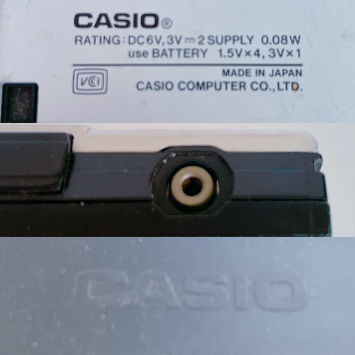 3AC98 【動作品】CASIO カシオ Pocket Computer ポケットコンピューター VX-4 ポケコン レトロ CASL C-LANGUAGE 