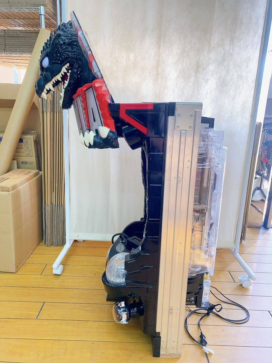 3AC16 1円〜 P真 怪獣王ゴジラ2 パチンコ 実機 家庭用電源対応 台鍵
