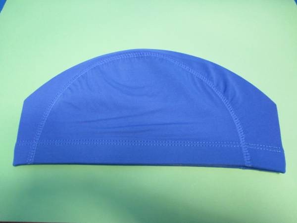  free shipping * new goods *Spandex Cap* Spandex * cap * inner cap * plain Sky blue * free size *h