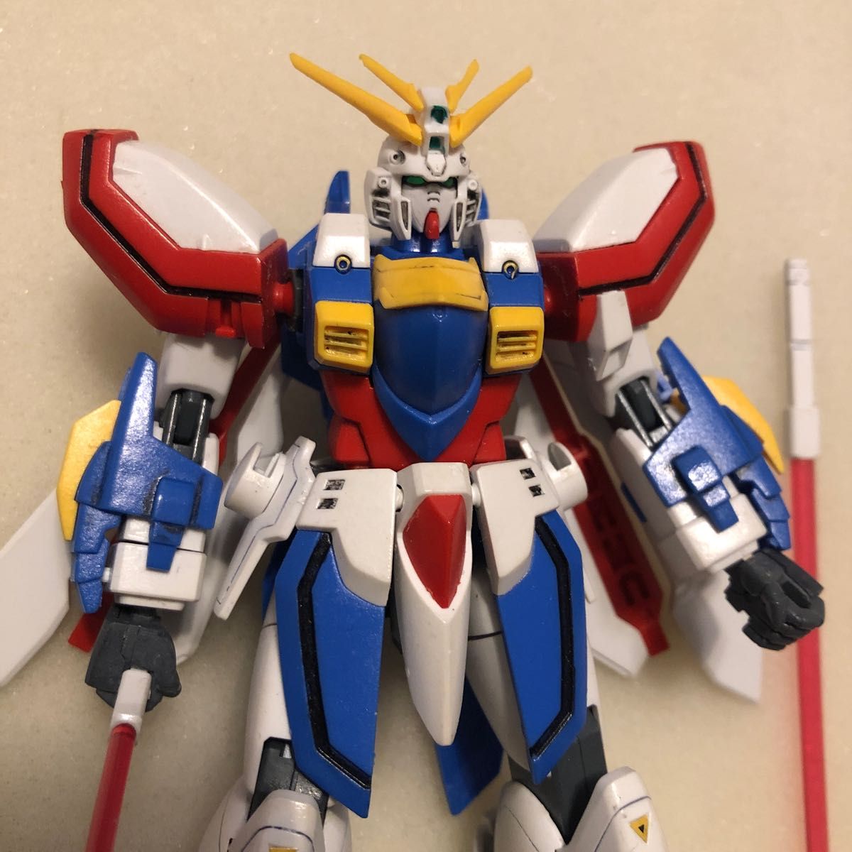 ガンダム ガンプラ　ゴッドガンダム HG プラモデル　塗装済み完成品