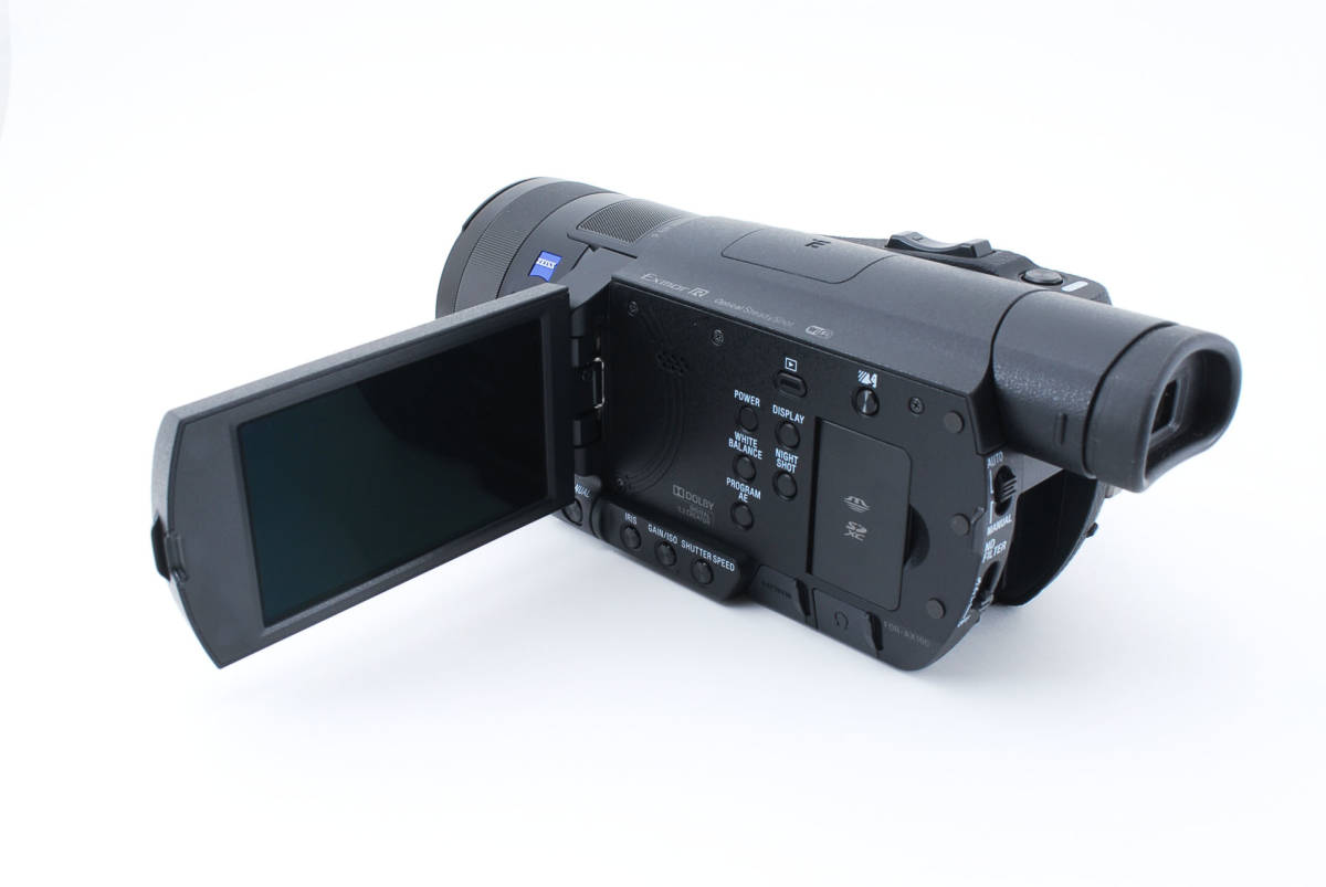 ★Top Quality 極上美品★ ビデオカメラ ソニー 4K FDR-AX100 デジタル4K ビデオカメラレコーダー ハンディカム - 5