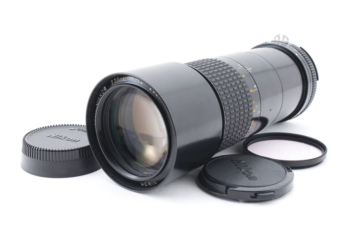 ★超希少 珍品 Super Rare★ Nikon ニコン Ai-S Micro-NIKKOR 200mm F4