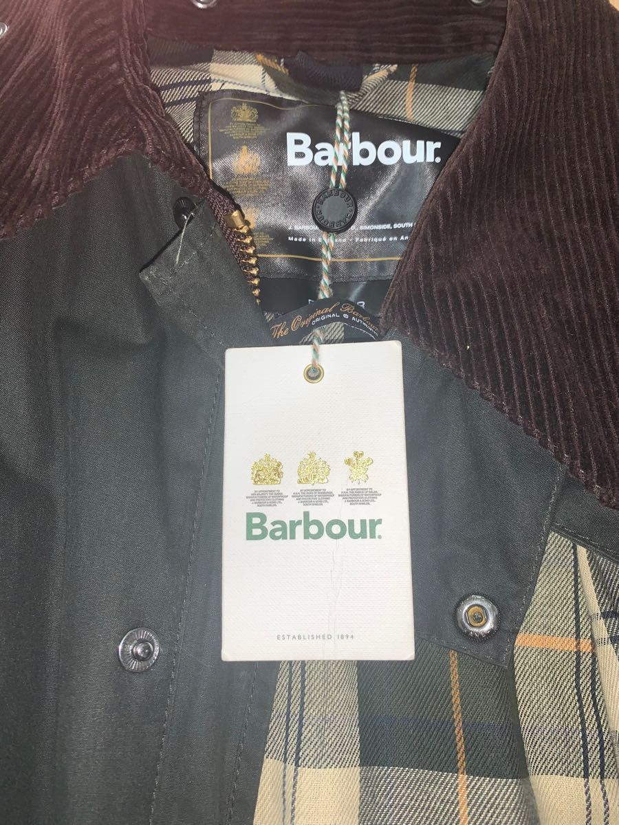 Barbour(バブアー)】Border(ボーダー)メンズ 3 36オイルド