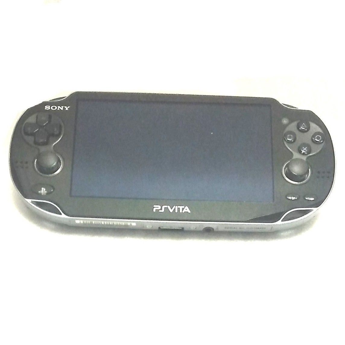 【極美品】PlayStation Vita （プレイステーションヴィータ）Wi-Fiモデル クリスタル・ブラック PCH-1000