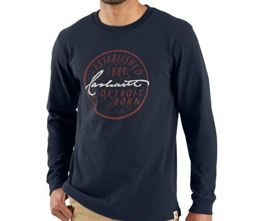 Carhartｔ カーハート　Detroit Born LS Tee　　★即決★_画像1