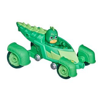 【送料無料】パジャマスク ゲッコーモービル＆ゲッコー フィギュアセット PJMASKS おもちゃ/誕生日/クリスマス/プレゼント_画像4