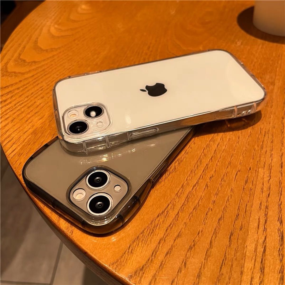 大人気iPhone13ProMAX アイフォンケース クリア シリコンケース　透明 耐衝撃 スマホケース クリアケース