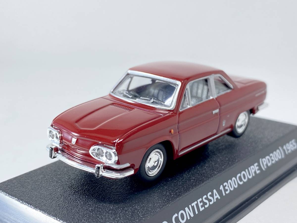  Konami out of print famous car collection Vol.7 1/64 saec Conte sa1300 coupe red 