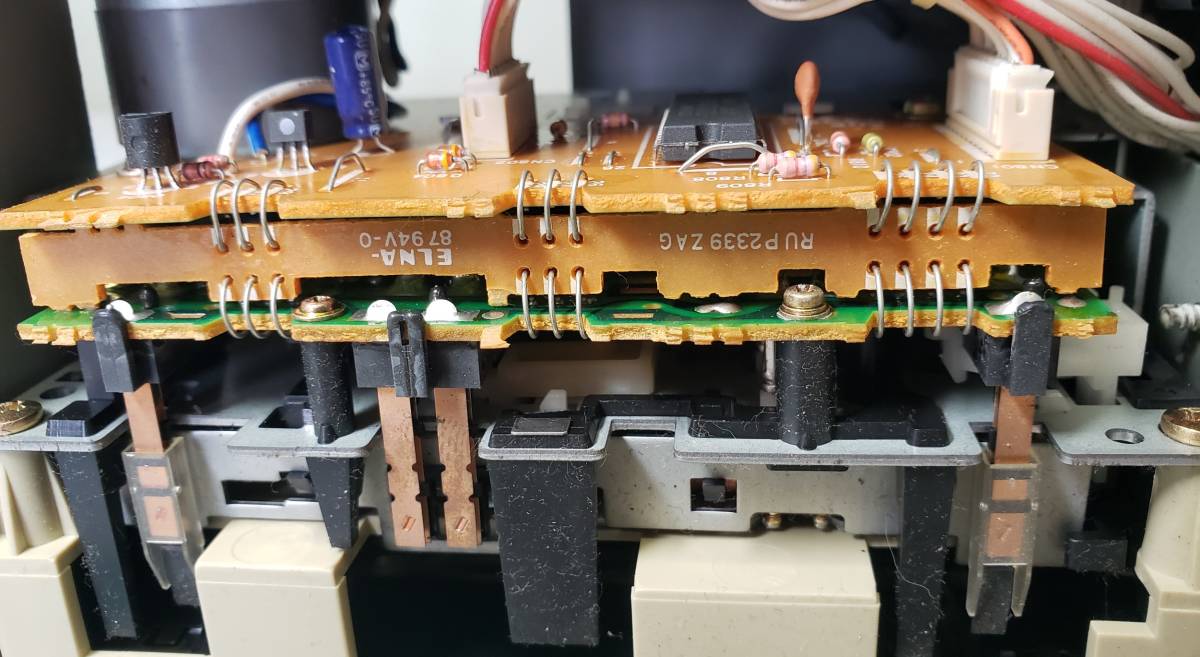 ■　TOAのワイヤレスアンプ用カセット補修品　WA-652C WA-660C などに使えます。中古　動作品_画像5
