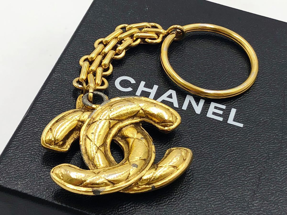 1円～シャネル CHANEL レア物♪ マトラッセ ココマークゴールド