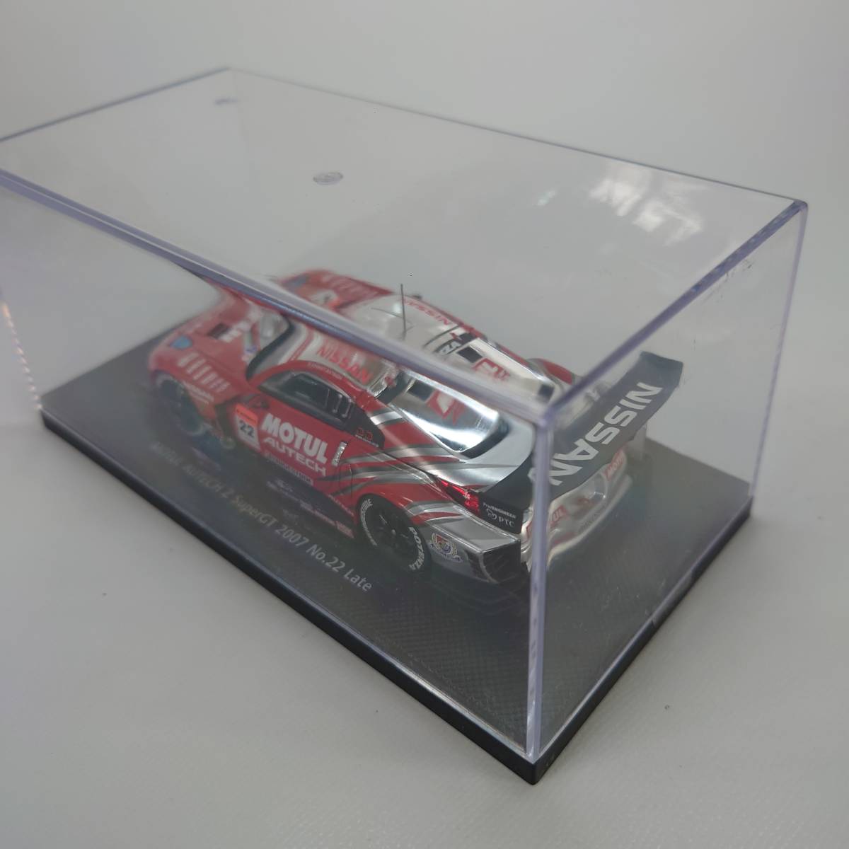 EBBRO 1/43 MOTUL AUTECH Z SUPER GT 2007 No.22 Late ミニカー NISSAN 日産 フェアレディZ FAIRLADY エブロ コレクション_画像3