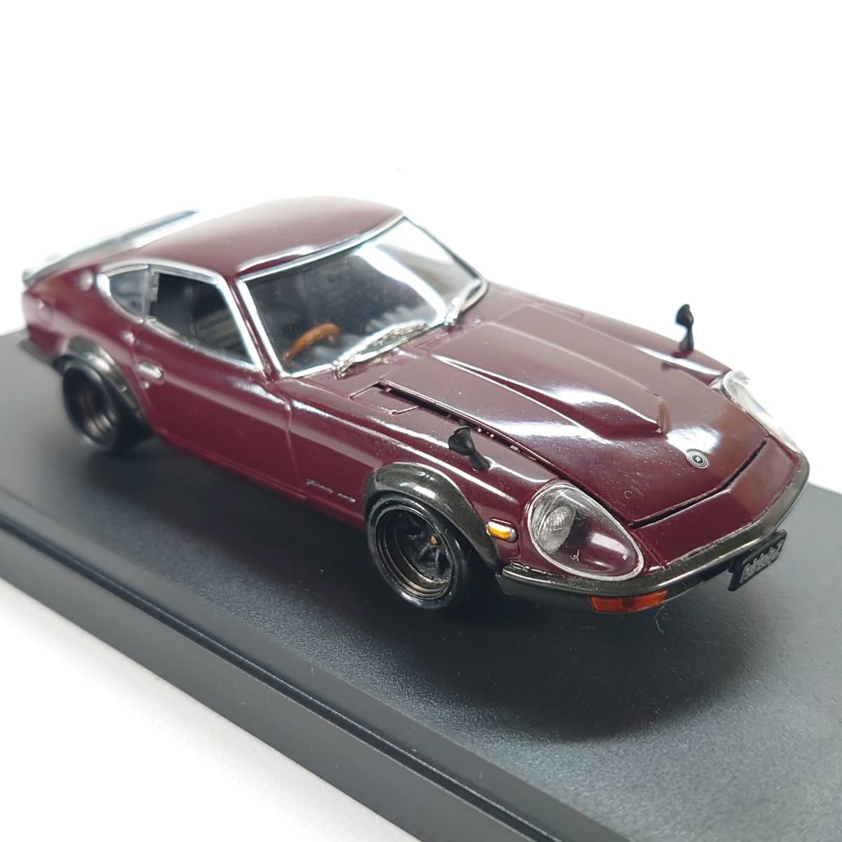 1/43 京商 NISSAN FAIRLADY 240ZG MAROON マルーン ミニカー NISSAN