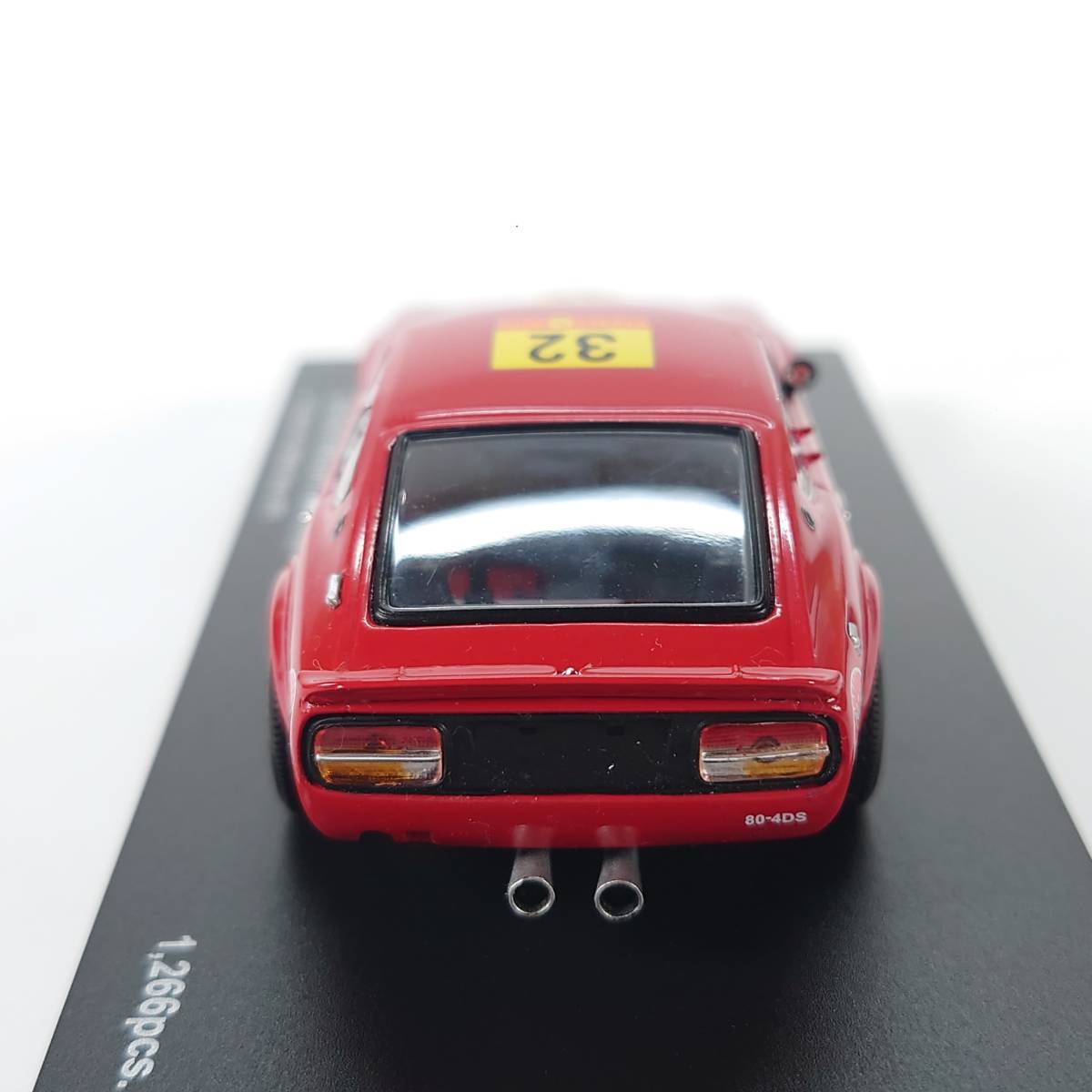 1/43 京商 NISSAN DATSUN FAIRLADY Z432 no.32 All Japan Fuji 1000km Race 1970 ミニカー 日産 フェアレディ KYOSHO 現状品_画像6