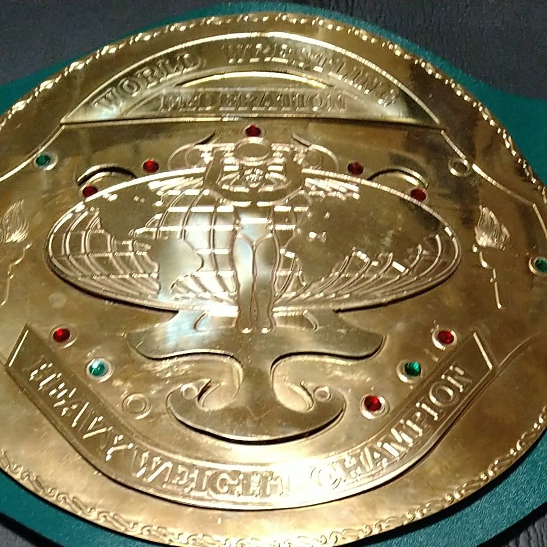 WWF世界ヘビー級選手権王座　ビッググリーン　ハルク・ホーガン　ボブ・バッグランド　